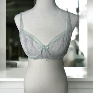 Minx Balconette Bra 34B Lace-New‎ with Tags